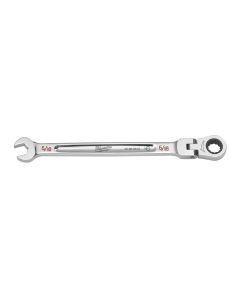 MLW45-96-9810 image(2) - Milwaukee Tool 5/16" Flex Head Ratcheting Combination Wrench