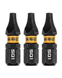 DWTDWAF1SQ1IR3 image(1) - DEWALT 1In Square #1 Flextorq 3Pk