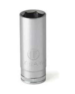 KDT80391 image(0) - GearWrench 3/8 Inch Drive 6 Point Deep Metric Socket 9mm