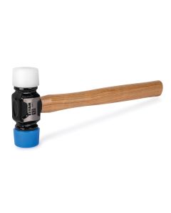 TIT63412 image(2) - Titan 12 Ounce Double Face Rubber Mallet with Hickory Handle