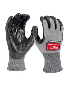 Milwaukee Tool Cut Level 4 High Dexterity Polyurethane Dipped Gloves - L