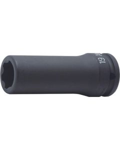 Ko-ken USA 15310M-21 5/8 Sq. Dr. Socket 21mm Surface Length 90mm