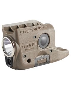STL69351 image(0) - Streamlight TLR-6 HL G (GLOCK 42/43) White LED / Green Laser &hyphen; Includes (3) SL-B2 Batteries and Charger  &hyphen; Flat Dark Earth Brown