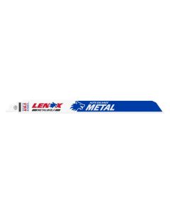 LEX24906T9114R image(0) - Lenox Tools 9 Inch 14 TPI Metalwolf Wave Edge Reciprocating Saw Blades 2 Pack