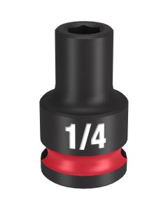 Milwaukee Tool SHOCKWAVE Impact Duty  3/8" Drive 1/4" Standard 6 Point Socket