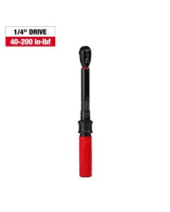 MLW48-22-9200 image(0) - Milwaukee Tool 1/4 Inch Drive Click Torque Wrench 40-200 in-lbf