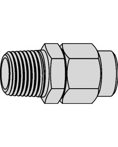 VAC19-958-1242 image(0) - Vacula Stream-Line Hose End 1/4" Male