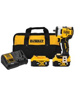 DWTDCF913P2 image(0) - DeWalt 20V MAX* 3/8-in. Cordless Impact Wrench with Hog Ring Anvil Kit