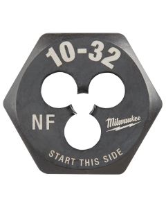MLW49-57-5327 image(2) - Milwaukee Tool 10-32 NF 1-Inch Hex Threading Die