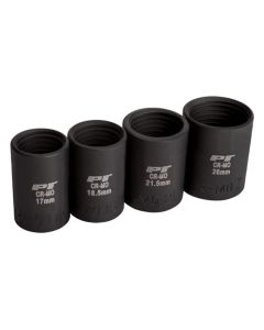 WLMM990 image(0) - Wilmar Corp. / Performance Tool 4 Piece Lug Nut Removal Socket Set