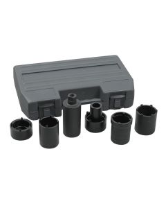 KDT41660D image(1) - GearWrench 6 Piece Spindle Nut Set