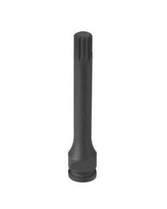 Grey Pneumatic 3/8" Drive x M8 Tamper Proof Triple Sq. 4" Length
