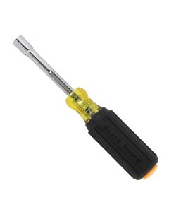 KLE65406M image(0) - Klein Tools Metric Color-Coded Nut Driver, Heavy-Duty Hollow-Shaft, 6mm
