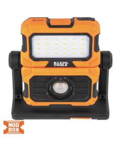 KLE56417 image(1) - Klein Tools MODbox Rechargeable Dual Beam LED Work Light