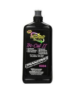 TRP5334 image(0) - Transtar Autobody Products 5334 - Tri-Cut Compound - 1 qt Bottle - Glossy White - Liquid
