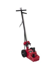 American Forge & Foundry Axle Jack - 22 Ton Capacity - Air/Hydraulic - Spring Return - w/ 3 pc Ext Kit & 1 pc Handle