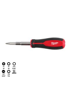 MLW48-22-2914 image(1) - Milwaukee Tool 11-in-1 Magnetic Multi-Bit Screwdriver