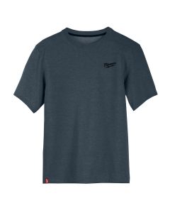 Milwaukee Tool HYBRID WORK TEE - SS BLUE S