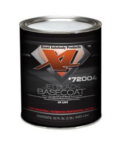 XLB72004 image(0) - Excel Auto Body Products JET BLACK BASECOAT QT