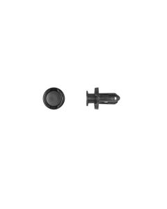 DCO9382PK image(0) - Disco Automotive Hardware 9382PK Push-Type Front and Rear Bumper Retainer, 18 mm L Stem x 25/64 in Hole, Nylon, Black