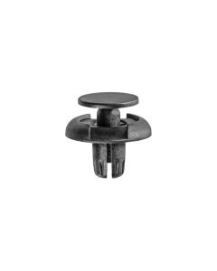 AUVECO AP19118 Push-Type with Drive Pin Front Fender Retainer, 20 mm Dia Head x 10 mm L Stem, Nylon, Black