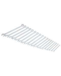 DWTDWMT45429 image(1) - DeWalt TOUGHSERIES Metric Combination Wrench Set (18 Piece)