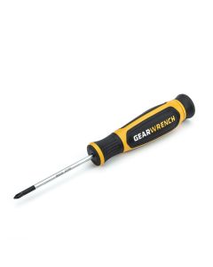 GearWrench No. 0 x 60mm Mini Phillips Dual Material Screwdriver