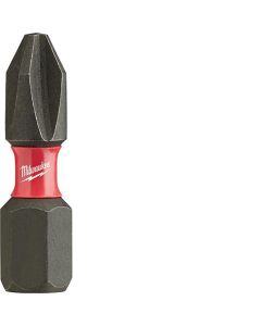 Milwaukee Tool #2 Phillips SHOCKWAVE  1" Insert Bits