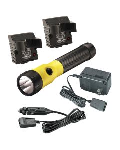 STL76163 image(2) - Streamlight PolyStinger LED - 120V/100V AC/12V DC - 2 Holders - Yellow