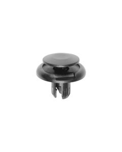 AVC19239 image(0) - AUVECO 19239 Push-Type with Drive Pin Front Fender and Bumper Support Retainer, 20 mm Dia Head, Nylon, Black