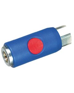 PRVURC081201 image(1) - Prevost 1/4 Inch Female NPT URC 08 Automotive Truflate 3/8 Inch Composite Body Quick Safety Coupler for Compressed Air