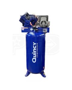 Quincy Compressors 4 HP 60 Gallon Two-Stage Vertical 230V 1PH Air Compressor - Model 2V41C60VC