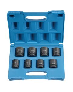 GRE8134M image(1) - Grey Pneumatic 3/4" Drive 8 Piece Standard Metric Set