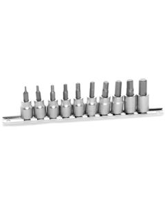 Wilmar Corp. / Performance Tool 10 Piece 3/8" Drive Met Hex Bit Socket Set