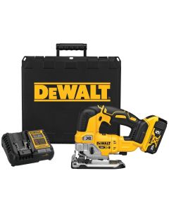 DWTDCS334P1 image(0) - DeWalt 20V MAX* XR Cordless Jig Saw Kit