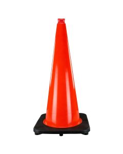 SAS7501-28 image(0) - SAS Safety 28" InVue Hi-Viz Safety Cone Orange with Reflective and Non-Reflective Collar