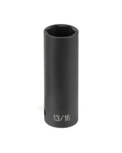 GRE2032DT image(0) - Grey Pneumatic 1/2" Drive x 1" Extra-Thin Wall Deep Socket