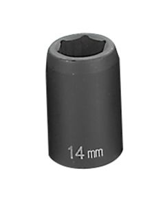 GRE2014M image(1) - Grey Pneumatic 1/2" Drive x 14mm Standard Socket