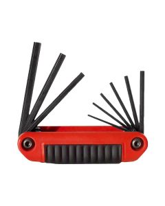 EKL25911 image(1) - Eklind Tool Company ERGO FOLD HEX KEY SET 9PC SAE