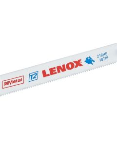 LEX20160T218HE image(0) - Lenox Tools 12 Inch 18 TPI Bi-Metal Hacksaw Blades - 2 Pack