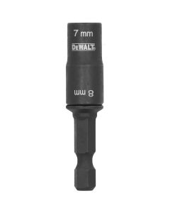 DWTDWADEND78MM image(0) - DEWALT 7mm + 8mm Double-Ended/Detachable Nut Driver