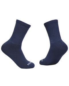 Redback Boots USA Everyday Mens Crew Solid- Navy Blue