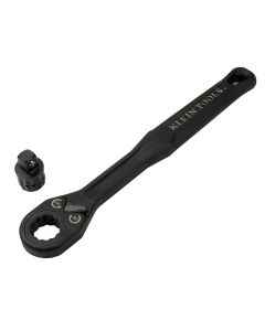 KLE65407M image(0) - Klein Tools Metric Color-Coded Nut Driver, Heavy-Duty Hollow-Shaft, 7mm