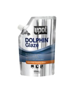 U Pol Products DOLPHIN UP0714 Premium Self-Leveling Finishing Glaze, 14.8 fl-oz Soft Filler Bag, Viscous Liquid