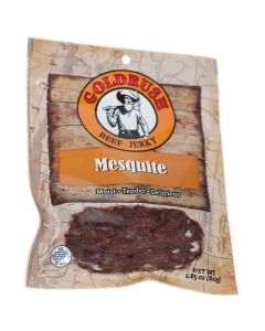 Gold Rush Jerky Mesquite 2.85 oz. Beef Jerky - 12 Count (3 lbs.)