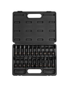 SUN2637 image(2) - SUNEX 20PC 1/2" DR IMPACT HEX DRIVER MASTER SET