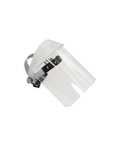 OBR171AFR image(0) - Oberon Face Shield with Ratcheting Headgear - UV Polycarbonate - Window: Clear Anti-Fog