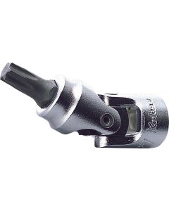 Ko-ken USA 2430T-T10 1/4 Sq. Dr. Universal TORX T10 Bit Socket - Length 42mm