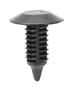 AUVECO AP16818 Single Head Type 1 Trim Panel Retainer, 3/4 in Dia Bottom Head, Nylon, Black
