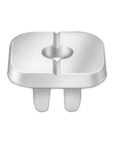AUVECO PAK NYLON NUTS, #10 SCREW SIZE